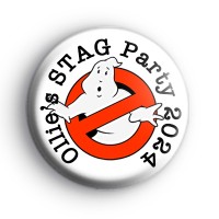 Custom Ghostbusters Stag Party Badge