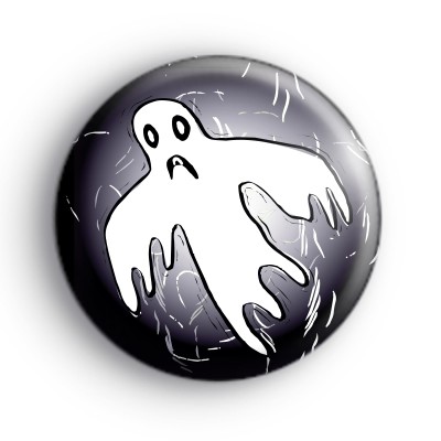 Creepy Ghoul Ghost Badges medium