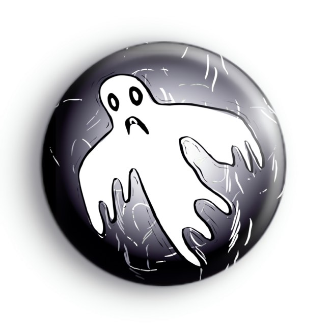 Creepy Ghoul Ghost Badges