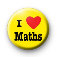 I Love Maths Gold Badge