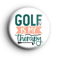 Golf Is My Therapy Badge thumbnail