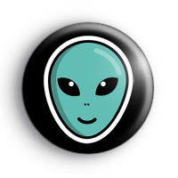 Green Alien Badge