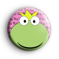 Green Princess Crown Frog Badge thumbnail