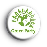 Green Party Political Badge