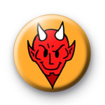 The Devil 666 Halloween Badge