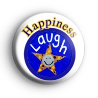 Blue Happiness Badge