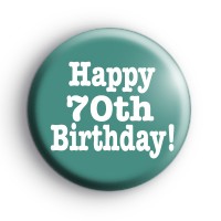 Happy 70th Birthday Badge thumbnail