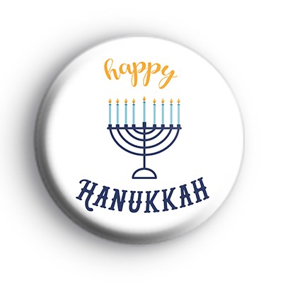 Happy Hanukkah Badge