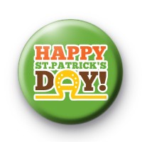 Green Celebrate St Patrick's Day badge