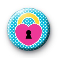 Heart Locket Button Badges