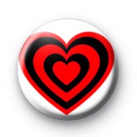 Heart Red Heart badges