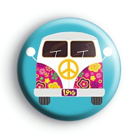 Peace Camper Van Badge