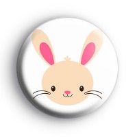 Hop On Easter Bunny Button Badges