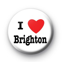 I Love Brighton Badge