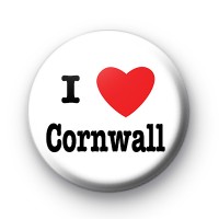 I Love Cornwall badges