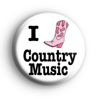 I Love Country Music Badges thumbnail