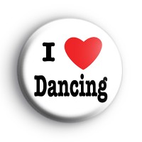 I Love Dancing Badge