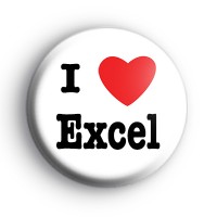 I Love Excel Badge