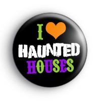 I Love Haunted Houses Badge thumbnail