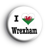 I Love Wrexham Badge thumbnail