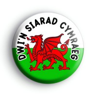 I Speak Welsh Badge Button Badges