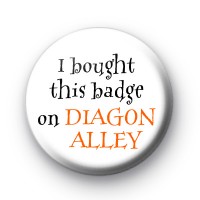 Diagon Alley Badge Harry Potter Badges