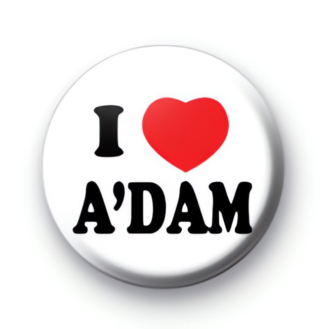 I Love Amsterdam A'DAM Badges