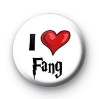I Love Fang Harry Potter Badges