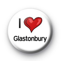 I Love Glastonbury badges
