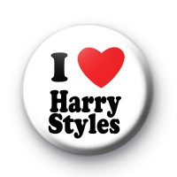 I Love Harry Styles Button Badges thumbnail