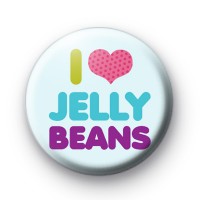 I LOve Jelly Beans Button Badges thumbnail