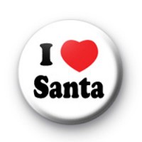 I Love Santa Badges