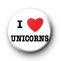 I Love Unicorns badges