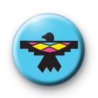 Native American Bird Pattern Badge