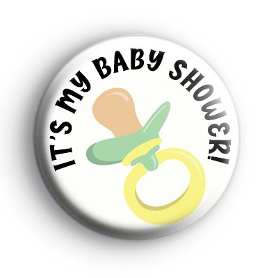 Its My Baby Shower Badge