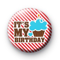 Cupcake Its My Birthday Badges
