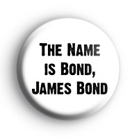 The Names Bond, James Bond Badge