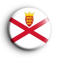 Jersey Flag Button Badge thumbnail