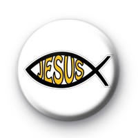 Jesus Fish Badge