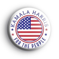 Kamala Harris For The People Badge thumbnail