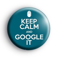 Keep Calm and Google It Badge