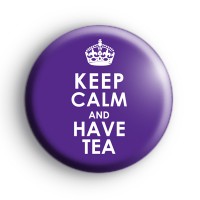 Keep Calm and Have Tea Badge