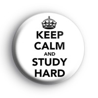 Keep Calm and Study Hard Badge thumbnail
