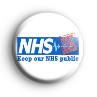 Keep Our NHS Public Badge