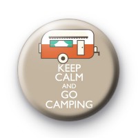 Keep Calm and Go Camping 2 Badge