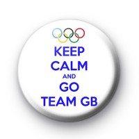 Keep Calm and Go Team GB Badge