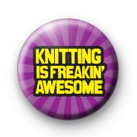 Knitting is Awesome Badges