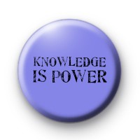 Knowledge Is Power Badge