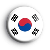 Korean Flag Button Badges thumbnail