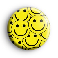 Lots of Smiley Faces Badge